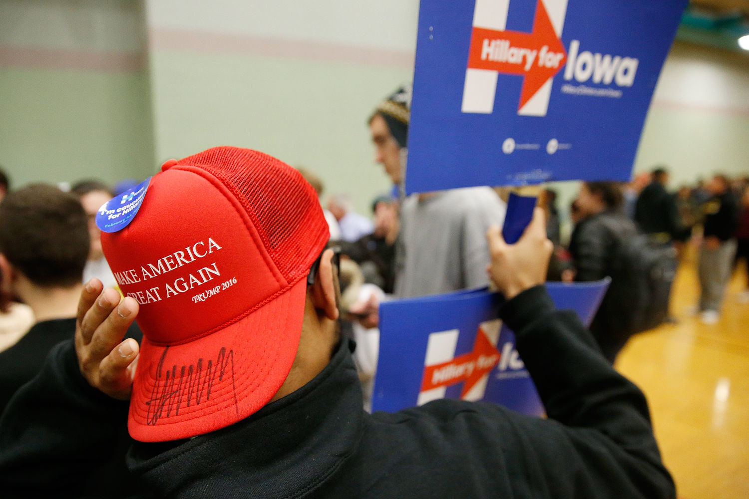 CAUCUS - IOWA CITY